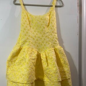 Red Dress Boutique Yellow Mini Dress
